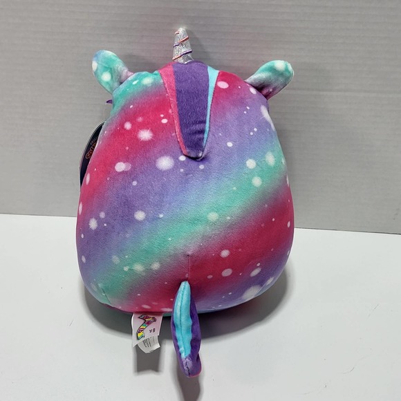 Kima the Rainbow Unicorn 10" Squishmallow Sparkle Multicolored Stuff Toy Plush - Picture 8 of 8